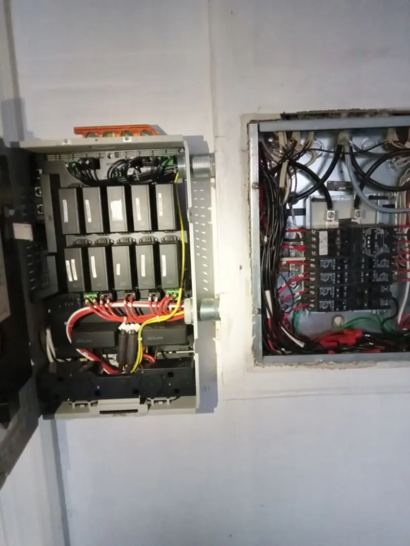 Electrical panel upgrade completed for Carbon Monoxide Detector Installation in Harrison